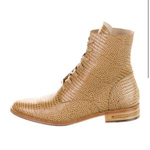 Freda Salvador
Embossed Leather Combat Boots | women’s 9.5